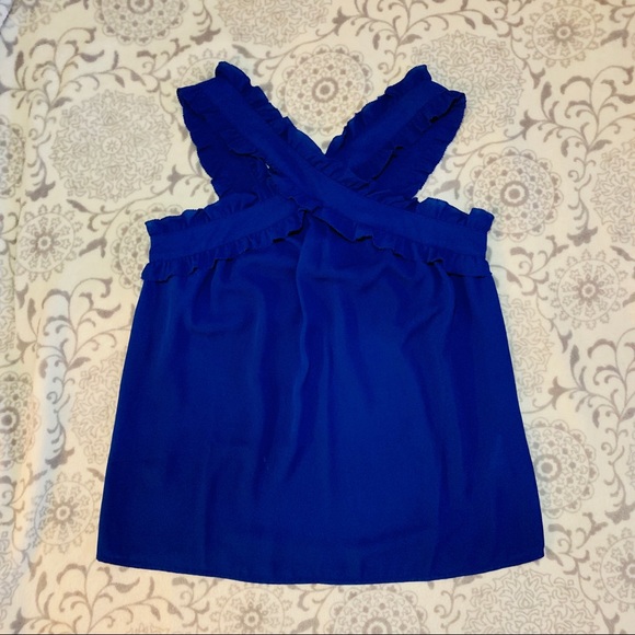 J. Crew Tops - J.Crew Cross Front Blouse